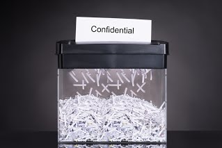 Confidential paper shredding